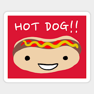 Hot Dog !! Magnet